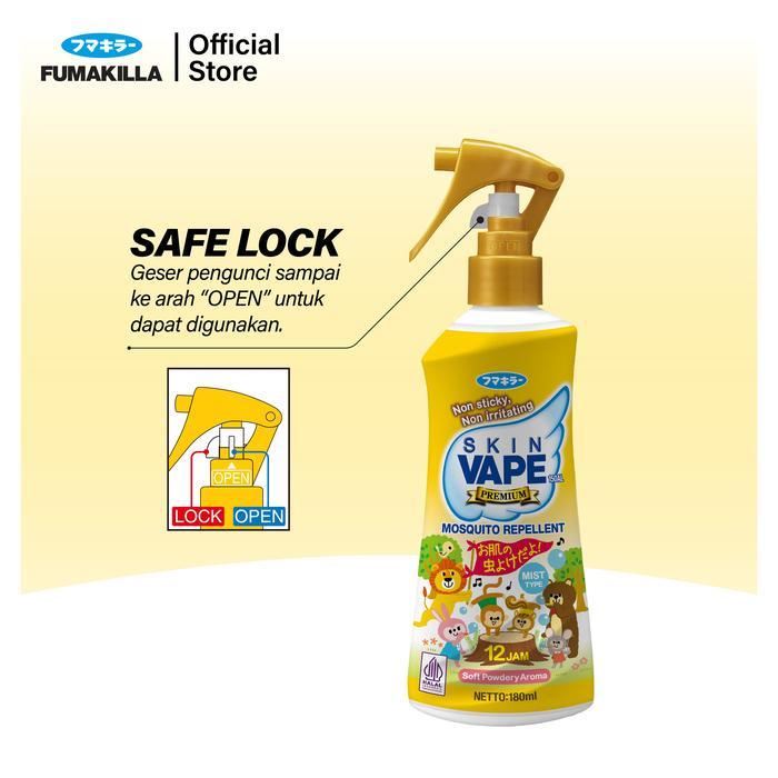 Fumakilla Vape Skin Semprotan Pengusir Nyamuk 180Ml