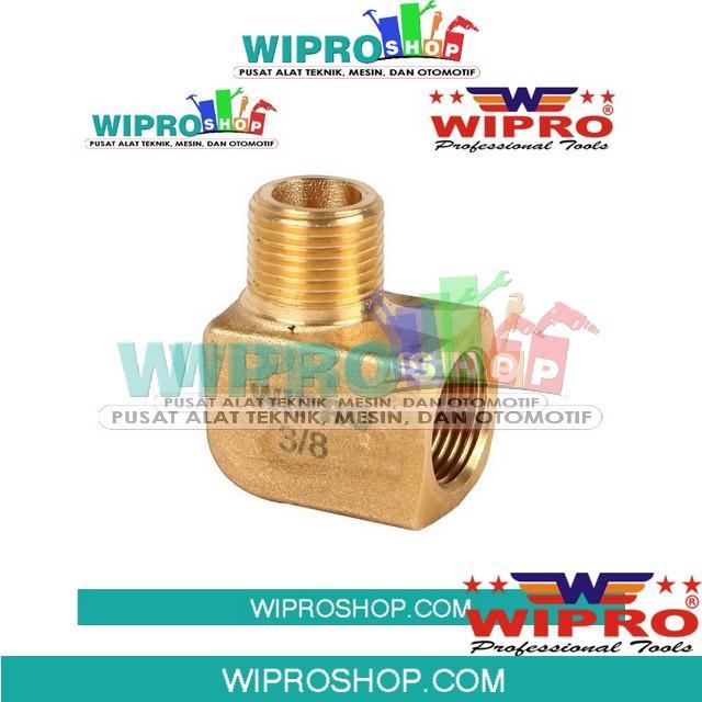 WIPRO WN5201 Square Brass Elbow F1/2" x M1/2"
