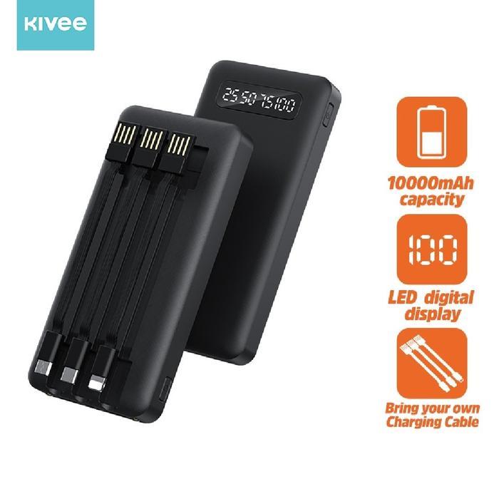 Portable Power Bank 10000mAh Kivee Powerbank