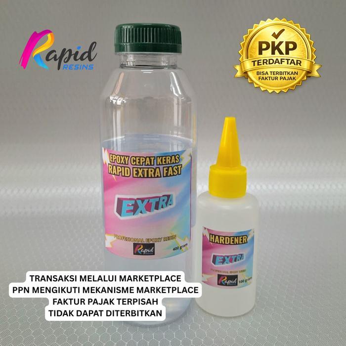 Resin Epoxy Extra Cepat Keras Fast Curing Carbon Fiber Kevlar Composites Serat Karbon
