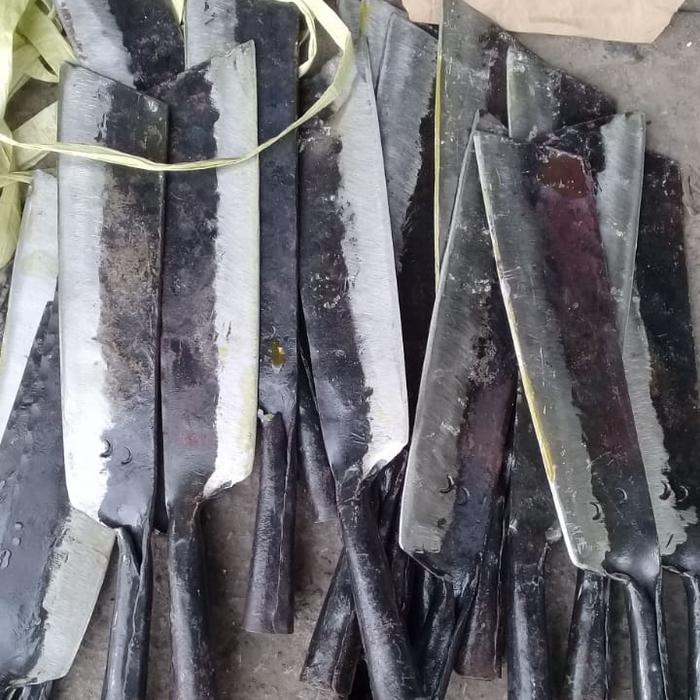"New" Parang Golok Gagang Besi Pemotong Kayu - Cacah Tulang Cincang Daging