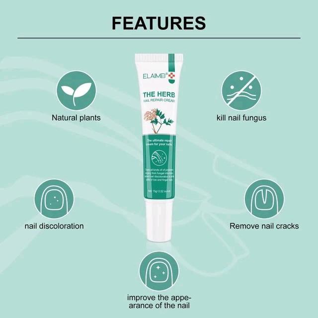 ELAIMEI THE HERB NAIL REPAIR CREAM/KRIM PERAWATAN KUKU HERBAL