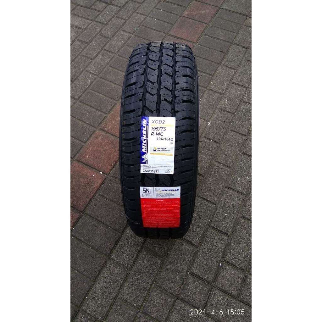 READY STOK Michelin XCD2 ukuran 195/75 R14 - Ban Mobil L300