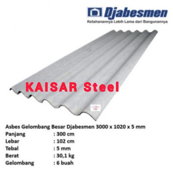 PROMO ATAP ASBES GELOMBANG BESAR DJABESMEN