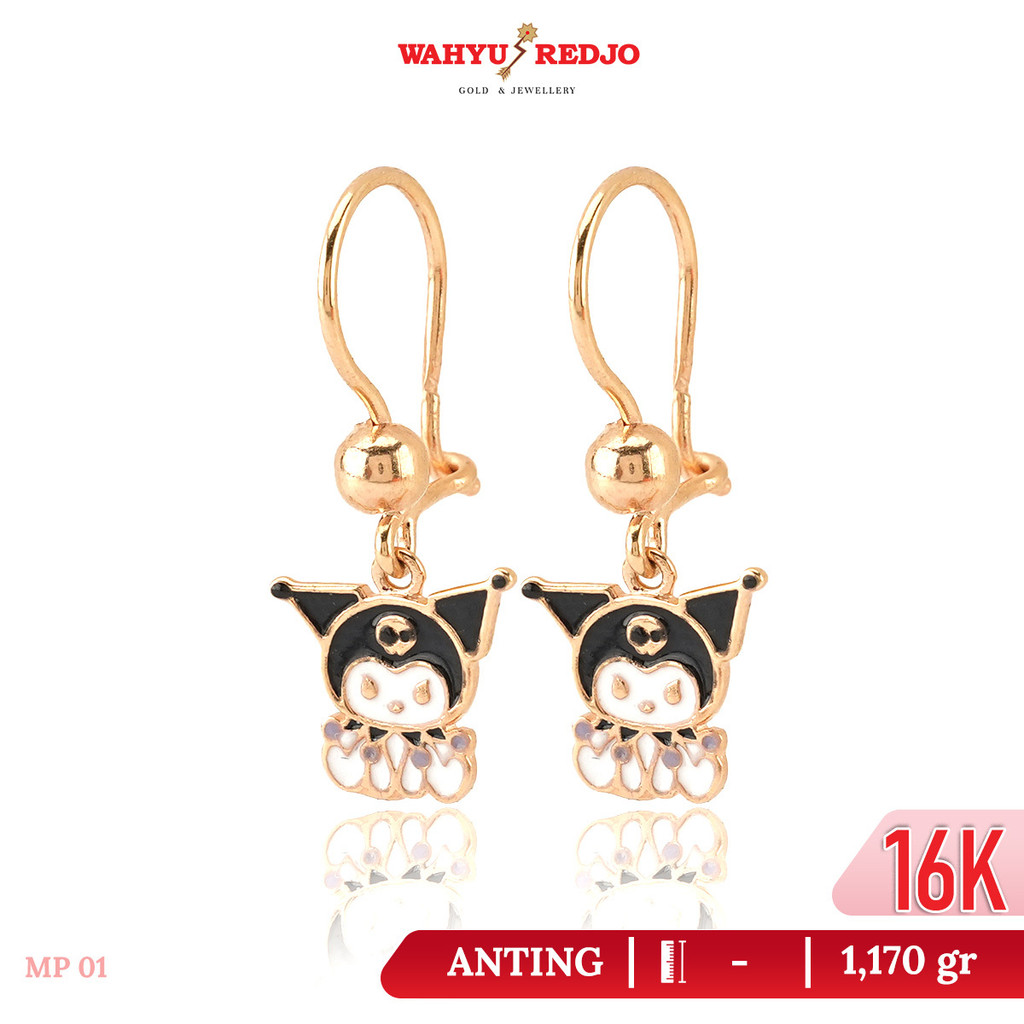 Anting Emas Kadar 16K Wahyu Redjo AN-16K 31123856