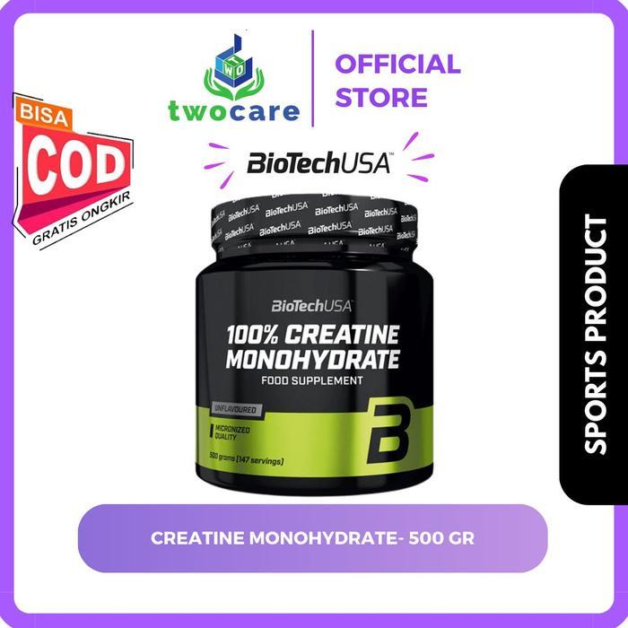 ASLI Biotech USA 100% Creatine Monohydrate Pure 300 Gram READY STOCK