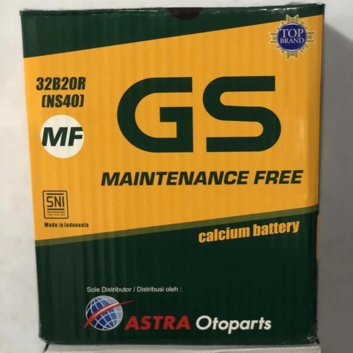 Aki Gs Astra Mf Ns40 32B20R 32 Amper