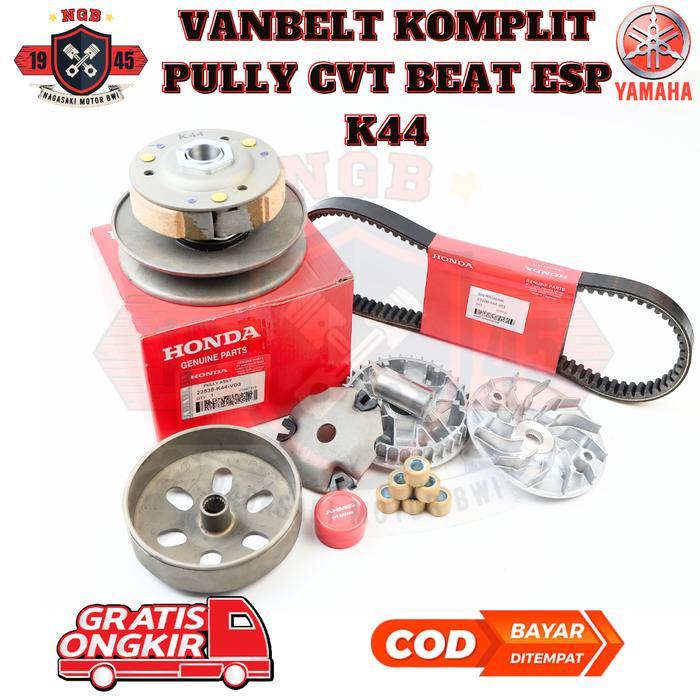 Paket Kirian Beat Fi Esp K44 Full Set Cvt Pully Kipas Roller Motor