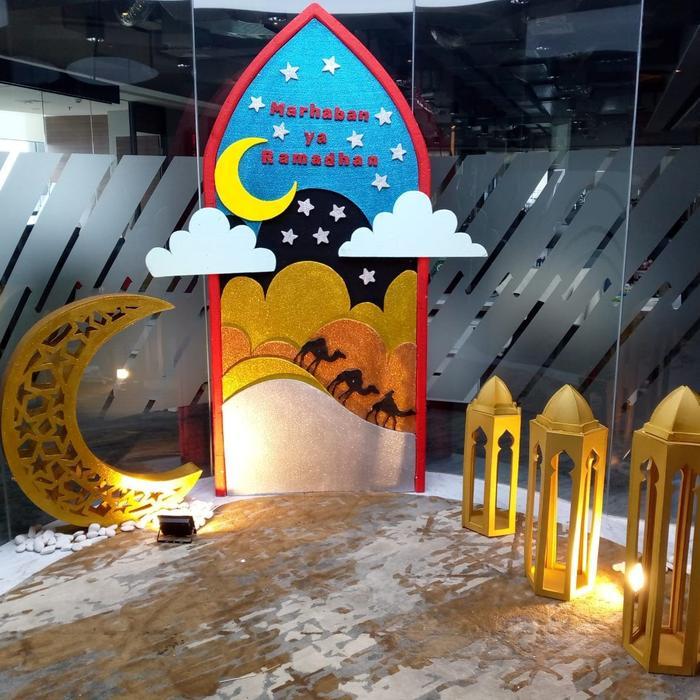 Paket Dekorasi Ekonomis : backdrop photobooth Ramadhan / idul fitri / buka puasa / lebaran