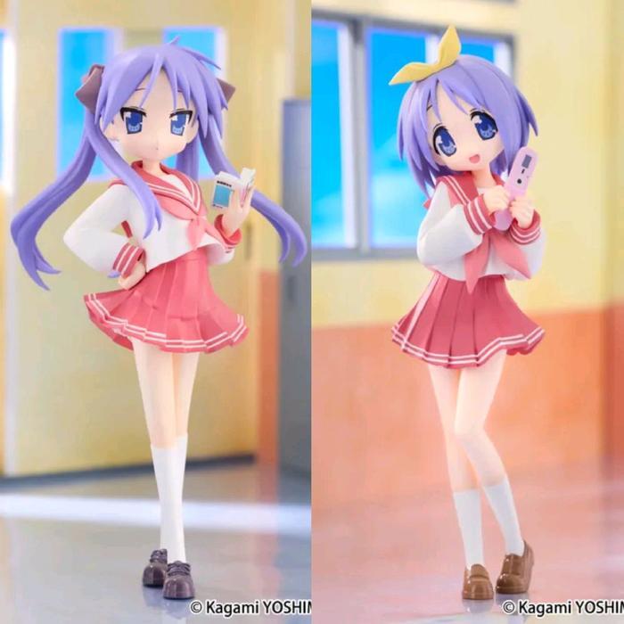 Furyu Trio Try It Figure Hiiragi Kagami &Hiiragi Tsukasa 0226