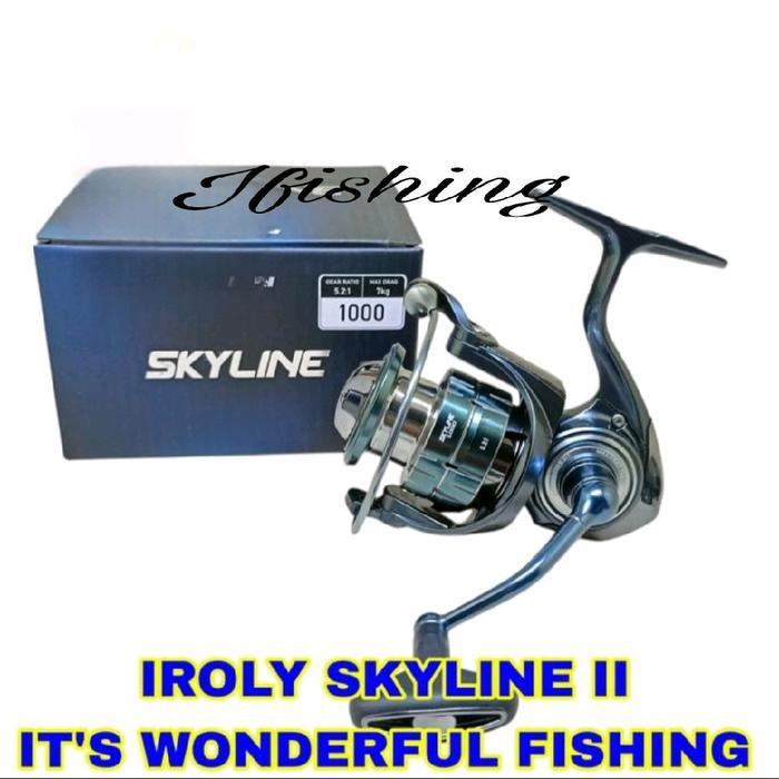 Reel Iroly Skyline Ii 1000,2000,3000,4000,6000 Power Handle Pancing Terlaris