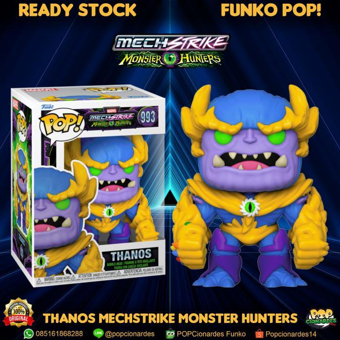 Ready Funko POP Marvel - Mechstrikes Monster Hunter Thanos #993