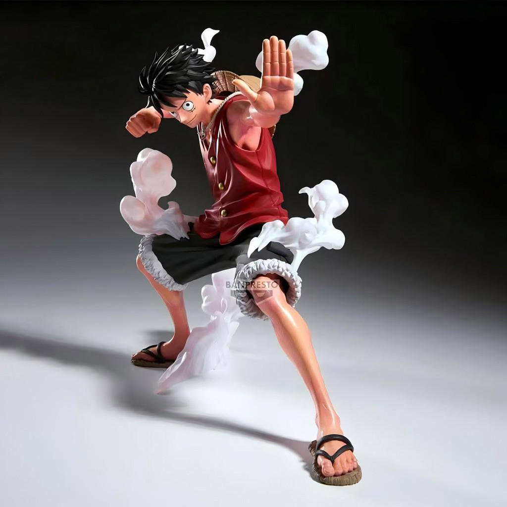 Newest Banpresto One Piece Maximatic Plus Monkey D. Luffy Anime Figures Bishoujo Ornaments