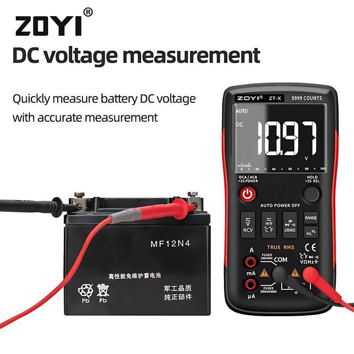 Termurah Zoyi Ztx Auto Multimeter Digital / Multitester / Avometer Digital Ori
