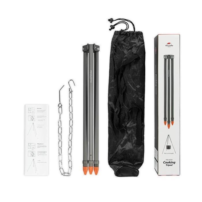 ADJUSTABLE COOKING TRIPOD NATUREHIKE NH19CJ004 GANTUNGAN PANCI CAMPING