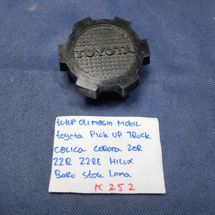 Tutup Oli Mesin Mobil Toyota Pick up Truck Celica Corona 20R 22R 22RE Hilux Baru Stok Lama