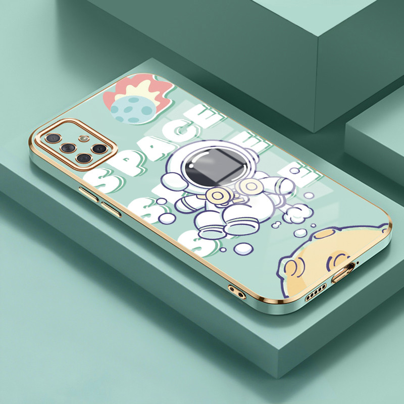 Casing Untuk Samsung Galaxy A71 Case Hp Kasing Kesing Cesing Casing Edisi Deluxe Silikon Plating Tin