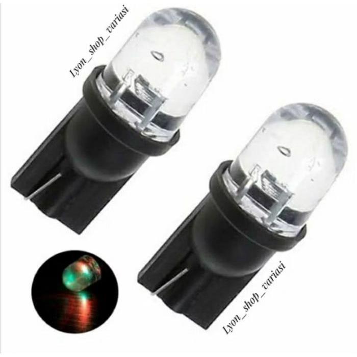 "New" Lampu Sen 7 warna / Lampu sen senja kedip 7 warna / lampu sen colok 7 warna kedip Car