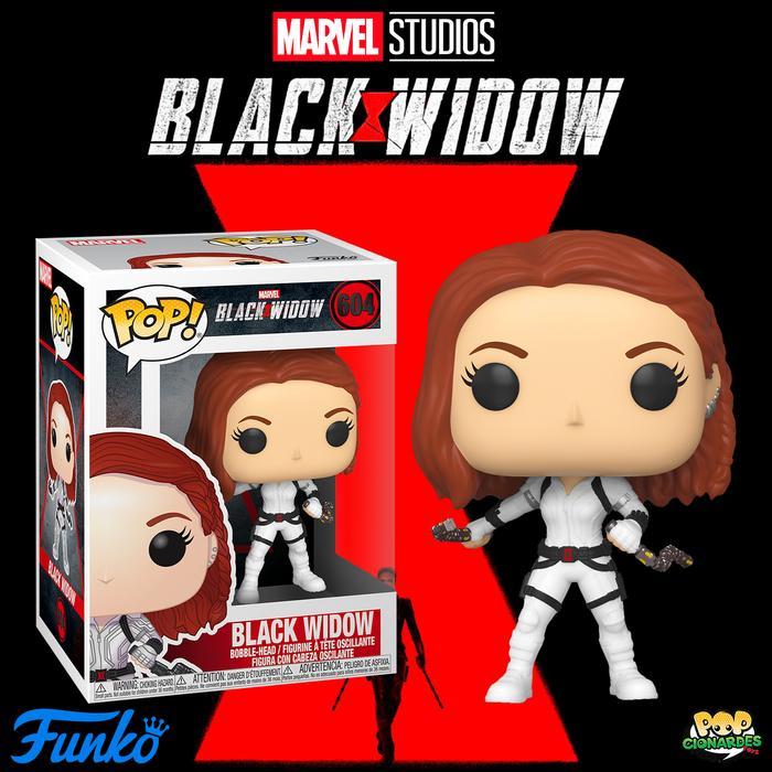 Funko POP Marvel - Black Widow 2020 - Black Widow in White Suit #604