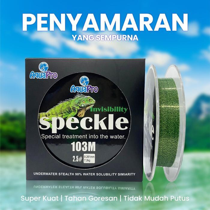 Senar Pancing Ikan Line Fishing Speckle Bunglon Senar Pancing Nilon 103M Senar Titik Nylon