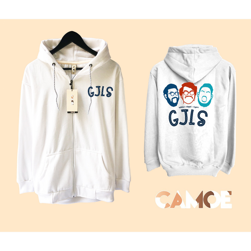 Jaket Hoodie Zipper GJLS Rigen Rispo Hifdzi Podcast
