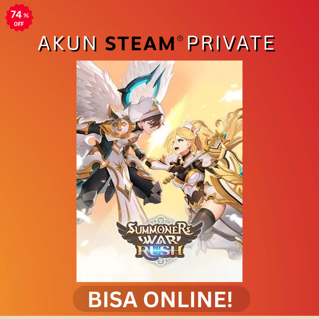 Summoners War Rush - Steam PC Original - Akun Private Online