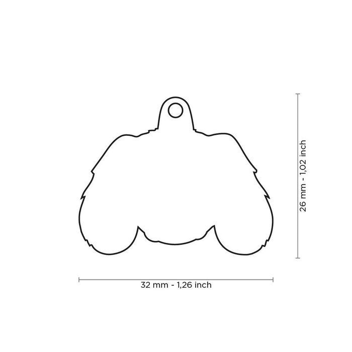 MyFamily ID Tag - Cavalier King Black & Tan Personalized Cat Dog Tag