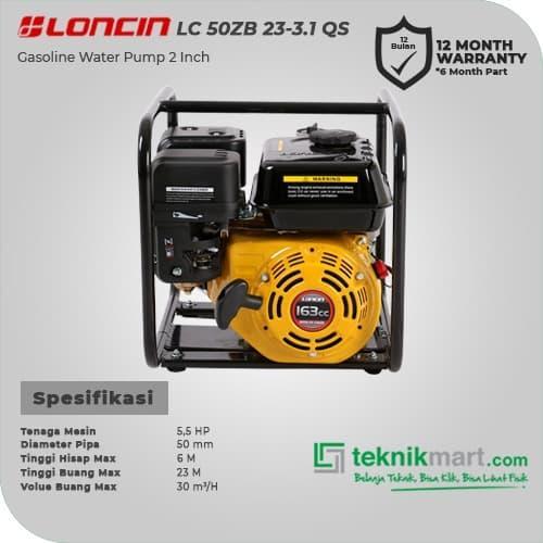 Loncin LC 50 ZB 23-3.1 Q Water Pump Bensin