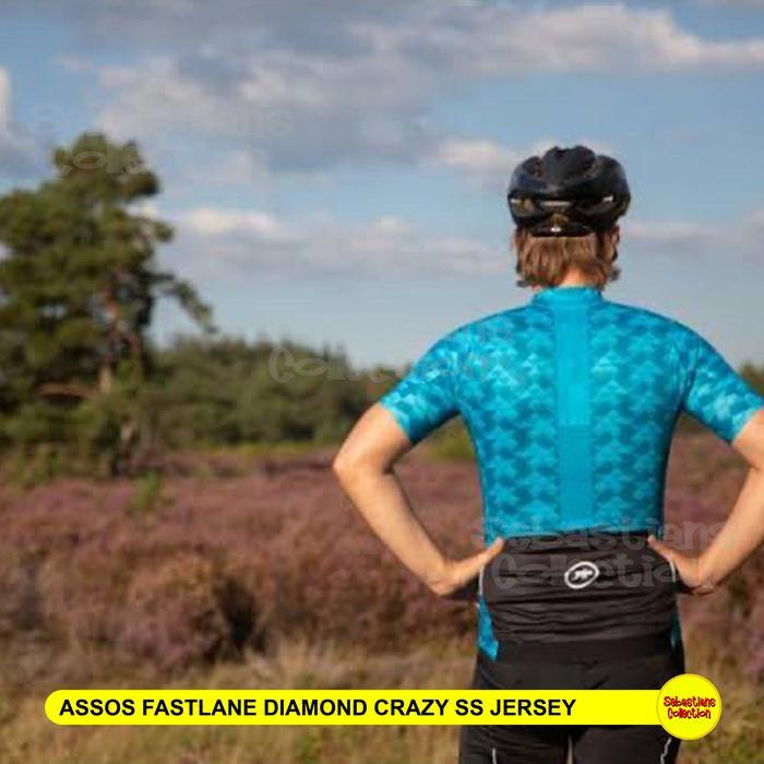 Assos Fastlane Diamond Crazy Ss Jersey - Assos Jersey - Jersey Assos