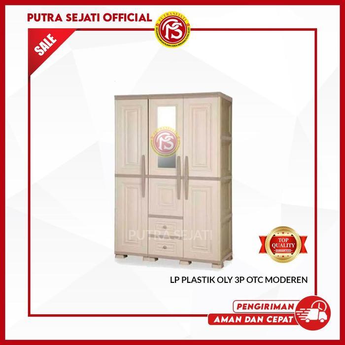 LEMARI PAKAIAN 3 PINTU | LEMARI PLASTIK | LEMARI BAJU MODERN