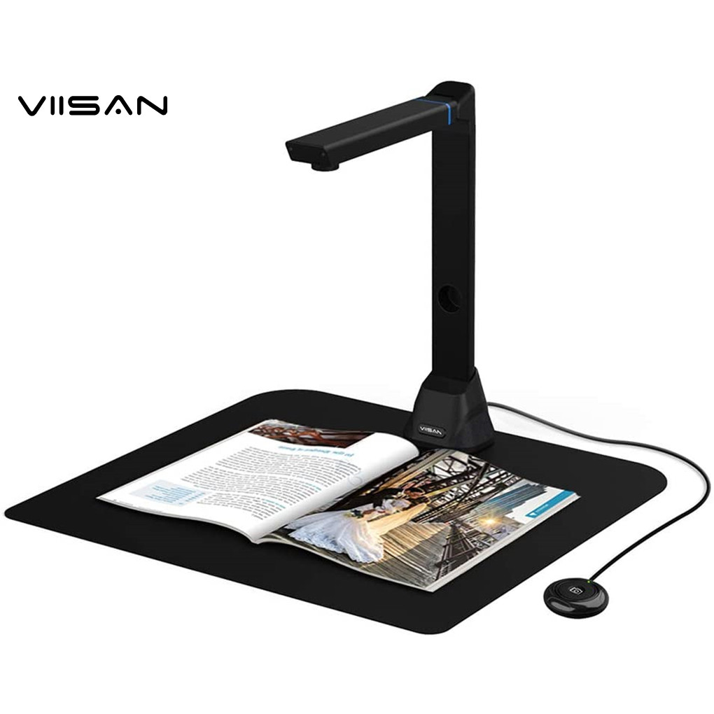 BESTPRICE VIISAN VK16 Book Document Scanner High Definition 16MP Portable Scanner for Office Teacher