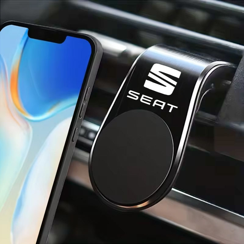 Magnetic Car Phone Holder Stand Air Vent Magnet Car Mount For Seat Leon Ibiza Alhambra Exeo Altea