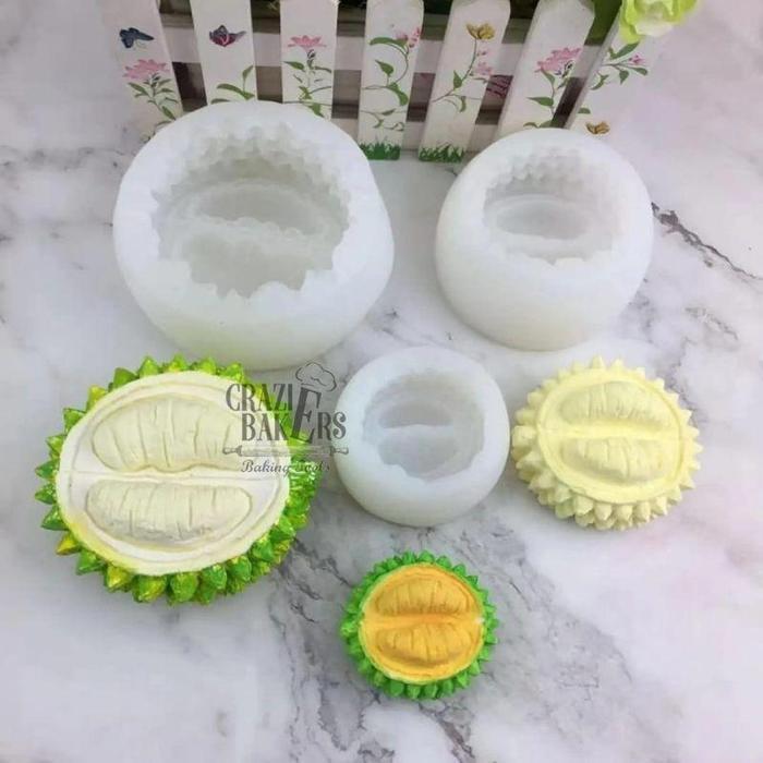Cetakan Silikon Bentuk Durian Mousse Cake 3D Silicone Mold