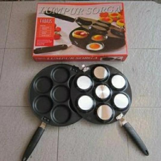 cetakan kue lumpur 7 lubang