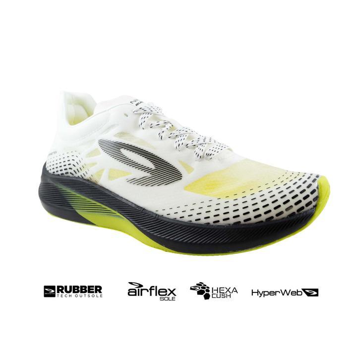 Nineten Runner'S - Sepatu Lari 910 Original Haze 1.5 Special Edition ( Se ) - Putih/Hitam/Hijau-Neon