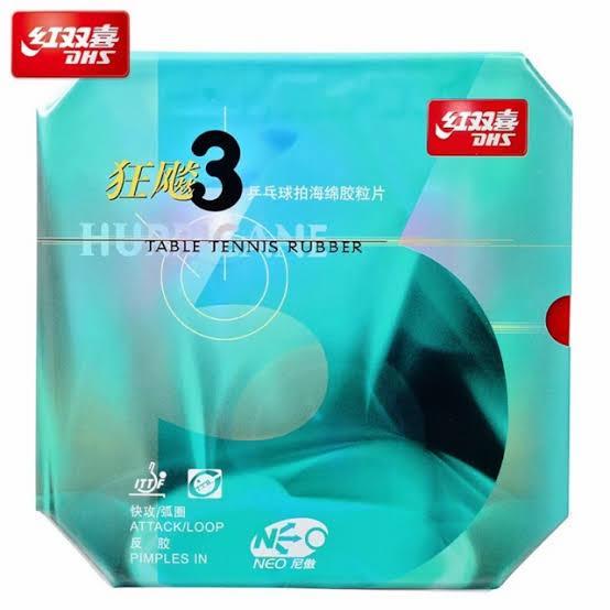 KARET TENIS MEJA DHS HURRICANE 3 NEO COMMERCIAL ORIGINAL