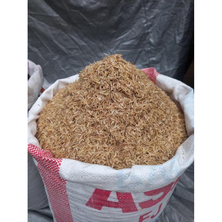 SEKAM PESAK PADI MENTAH & SEKAM BAKAR KARUNGAN