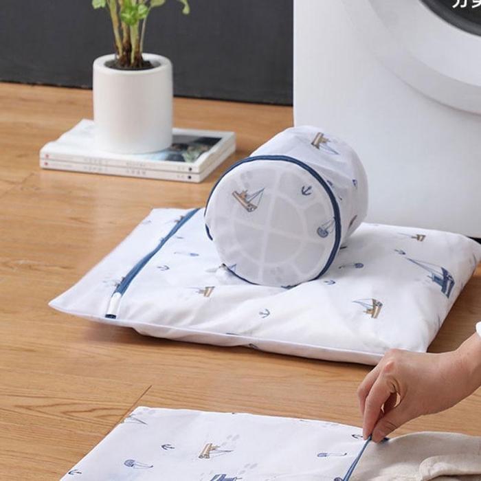 Laundry Net Nylon Kantong Cuci Jaring Baju Kotor Bag Mesin Cuci Baju Celana Dalam Mesin Cuci Baju