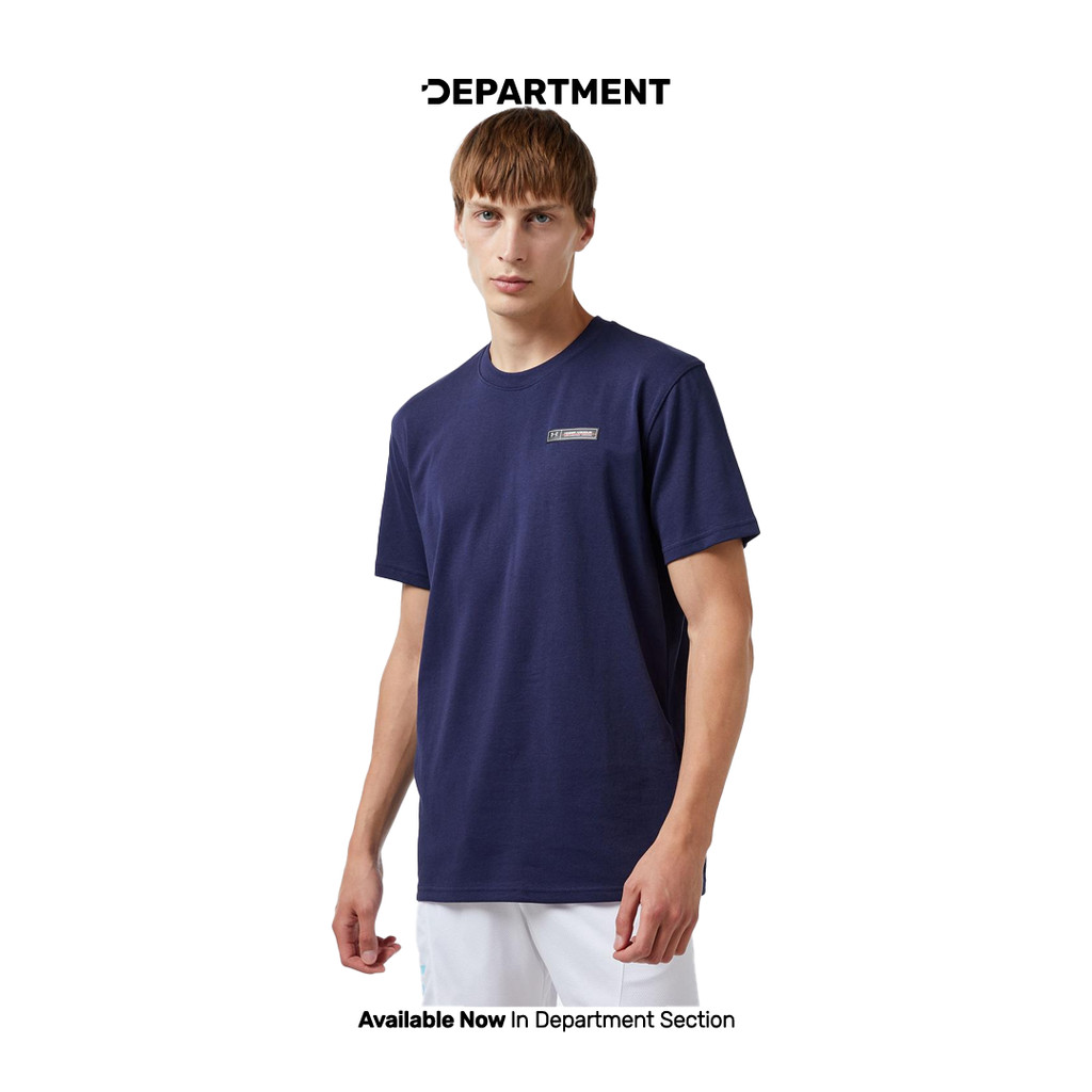 UNDER ARMOUR Kaos Lari Pria HEAVYWEIGHT ARMOUR LABEL 1382831410 ORIGINAL