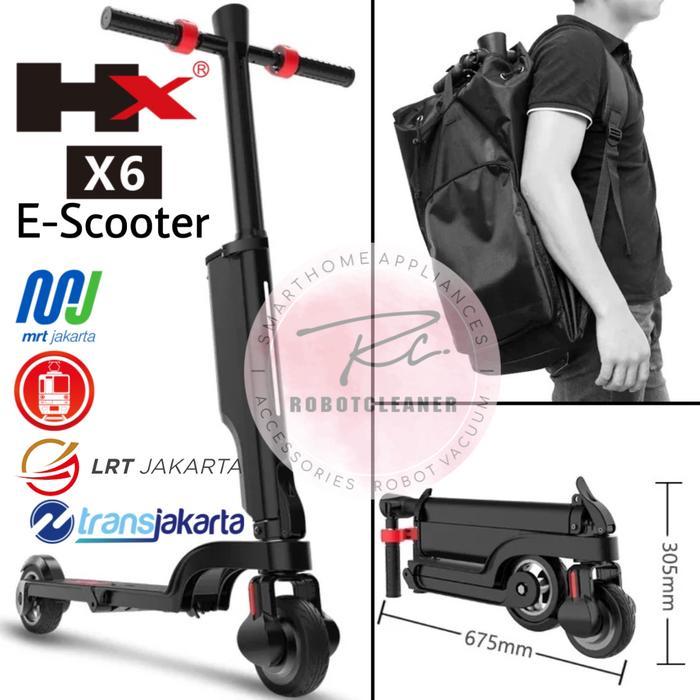 Electric X6 Scooter Backpack Ringkas HX Komuter Skuter - Baterai