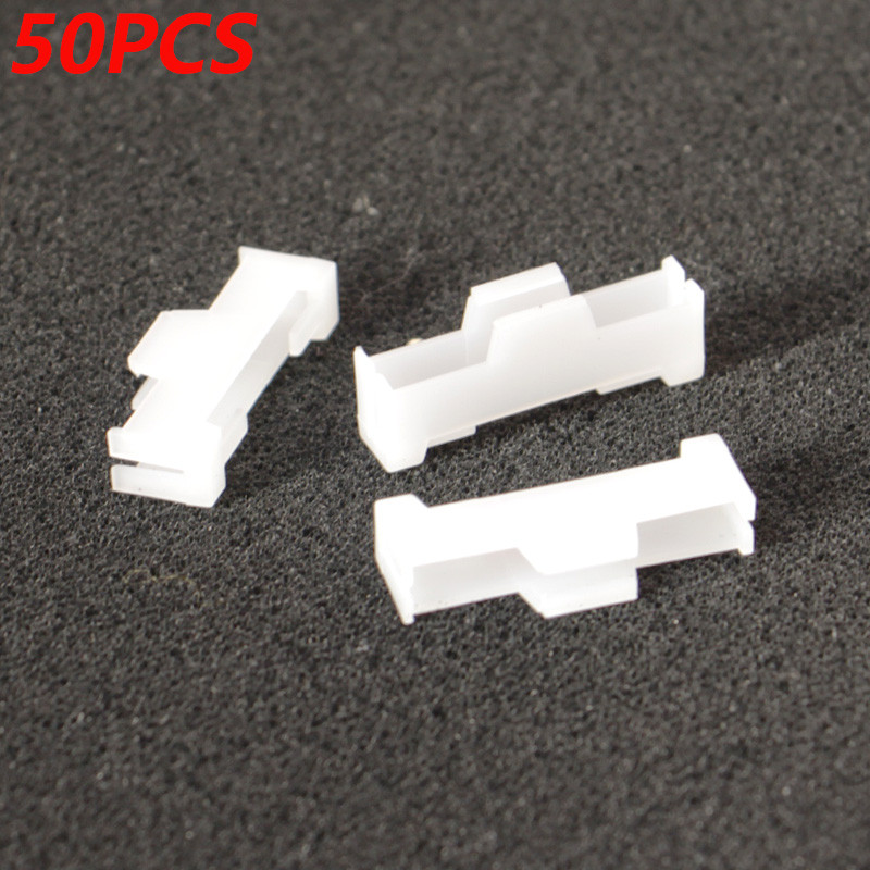 50pcs / Lot Servo Extension Cable Buckle Clip Plastic Servos Cord Fastener Jointer Plugs Fixing Hold