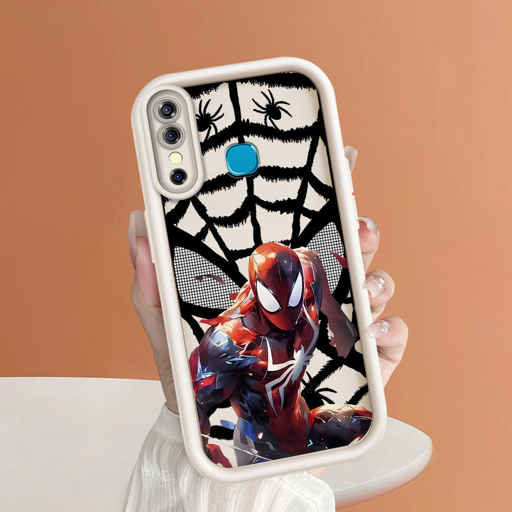 Casing Hp Untuk For Infinix Hot 8 X650 X650C Phone Case Softcase Kesing Sofcase Silikon Fashion Spid