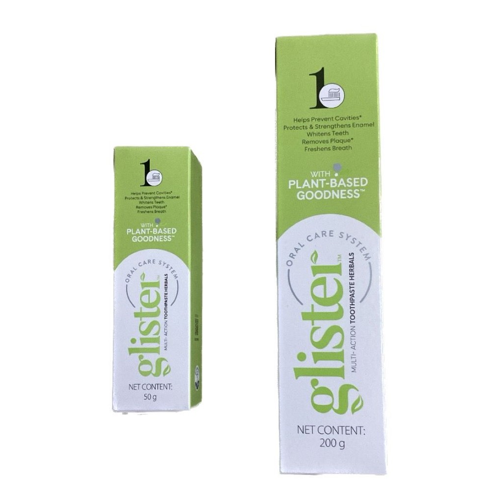 Original Amway Glister Multi-Action Herbal Toothpaste 200gr