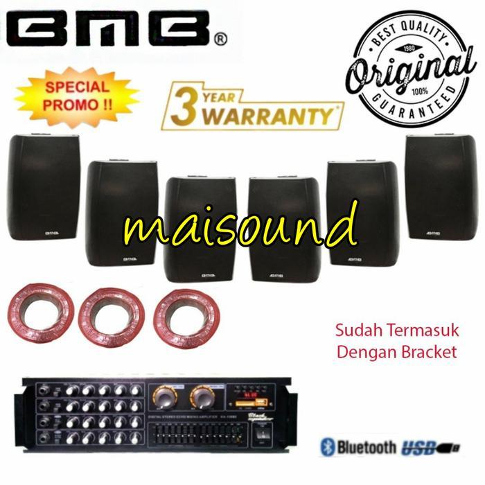 PAKET SPEAKER BMB 5 INCH BMB KG511 KG 511 6 SPEAKER BUAT CAFE RESTORAN