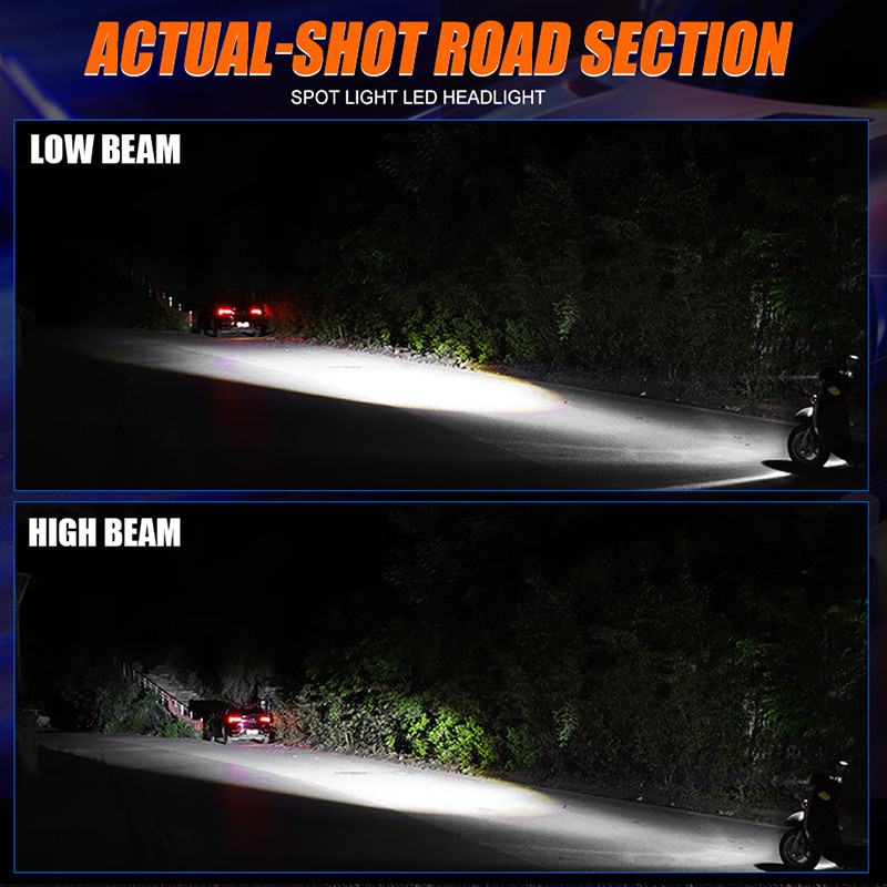 OSRAM Original Motorcycle HS1 LED Headlight Bulb DC AC 12V Universal HS1 High/Low Car Lamps 1:1