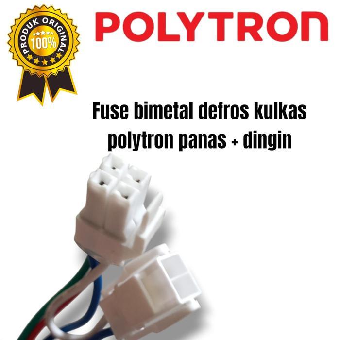 TIMER DEFROS KULKAS POLYTRON 2 PINTU + FUSE BIMETAL KULKAS POLYTRON 2 PINTU