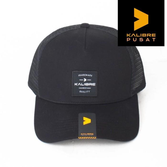 Topi Kalibre Original Topi Santai Kalibre Topi Outdoor Hitam