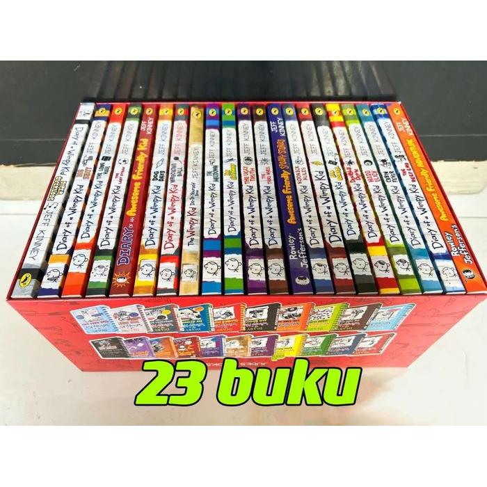 diary of a wimpy kid box set English books