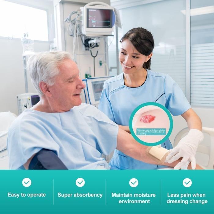 TAHAN AIR PERBAN LUKA DECUBITUS DIABETES / BARING PERAWATAN PEMBALUT LUKA / SEMBUH TOTAL PLESTER