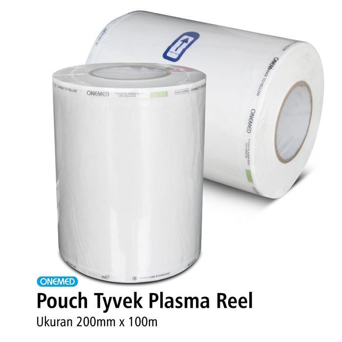 POUCH TYVEK PLASMA ROLL 20 CM X 100 M ONEMED ROLL